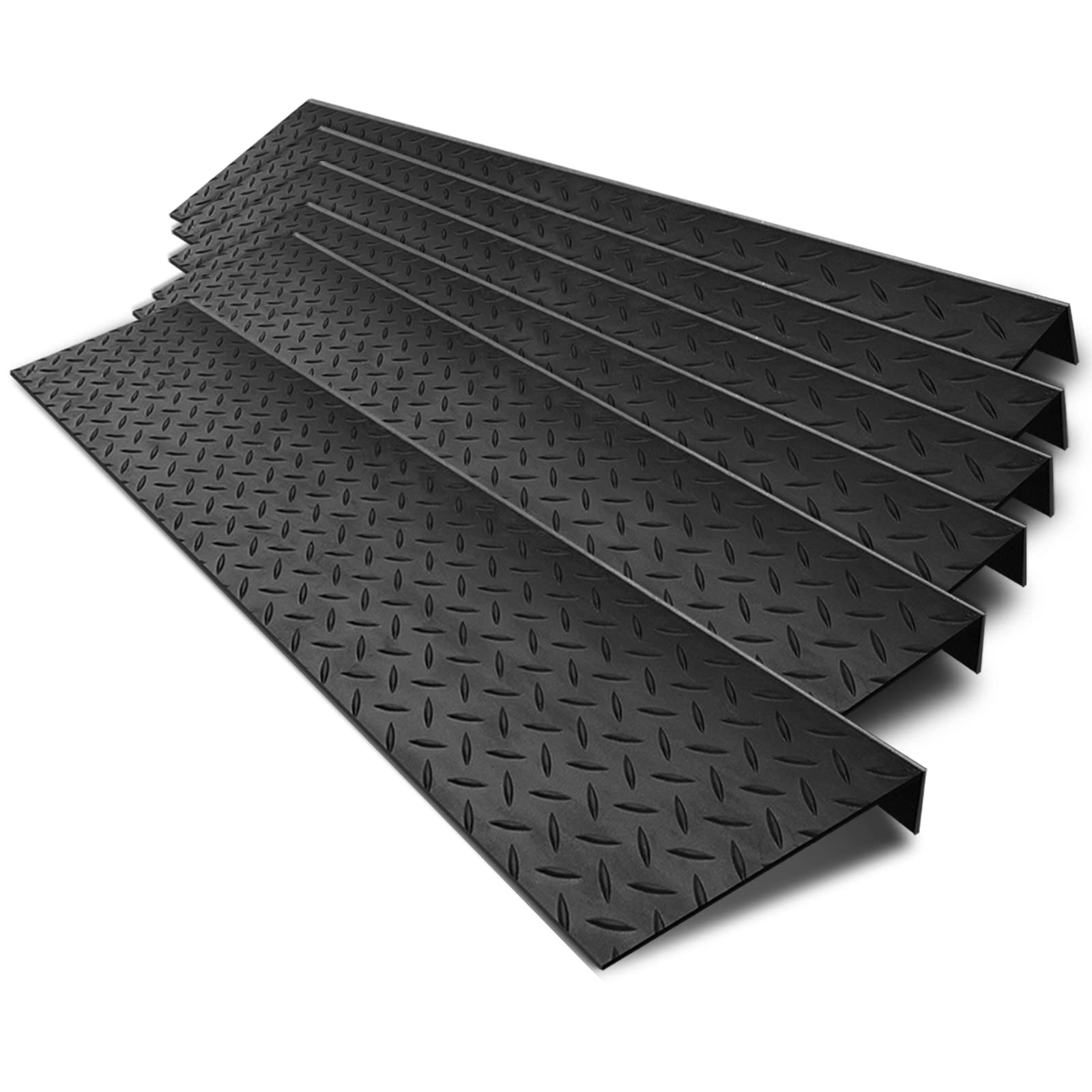 Non Slip Rubber Indoor Outdoor Stair Step Protection Mats