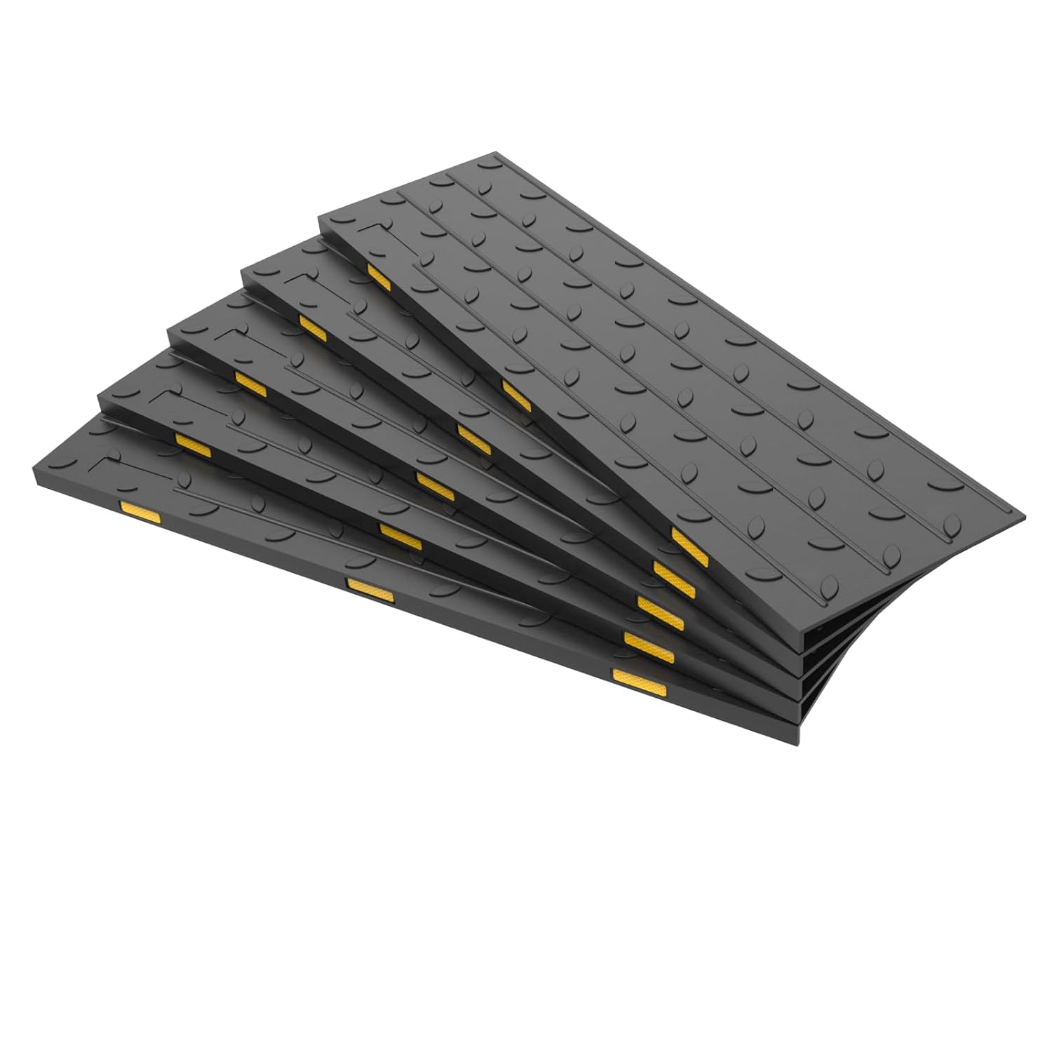 Non Slip Rubber Stair Treads Outdoor Step Protection Mats