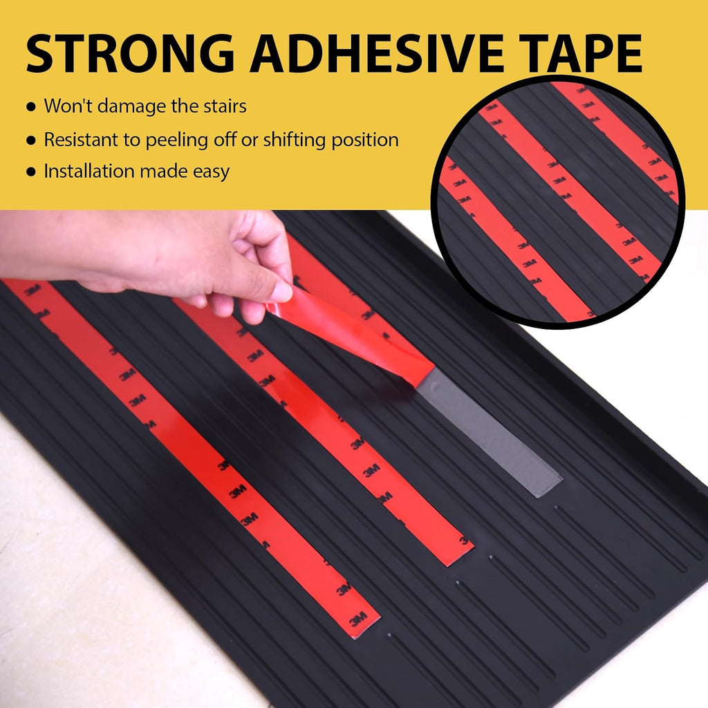 Reflective Non Slip Weatherproof Rubber Safety Stair Step Mats