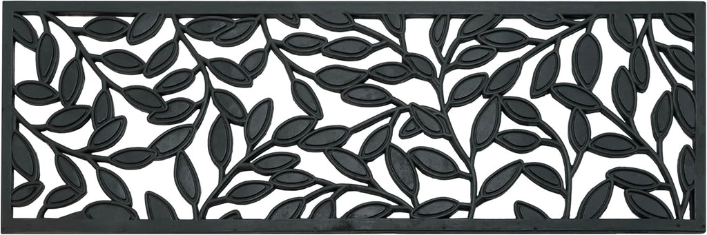 Leaf Pattern Non Slip Rubber Outdoor Stair Tread Mats