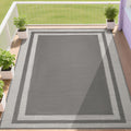 Waterproof 6x9 Plastic Straw Reversible Outdoor Patio Rug