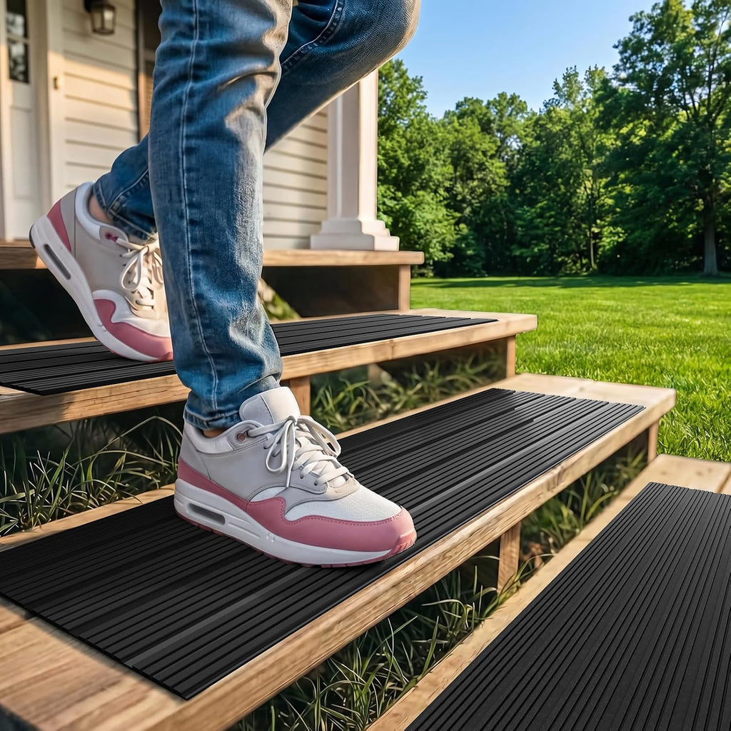 Non Slip All Weather PVC Stair Durable Outdoor Step Mats