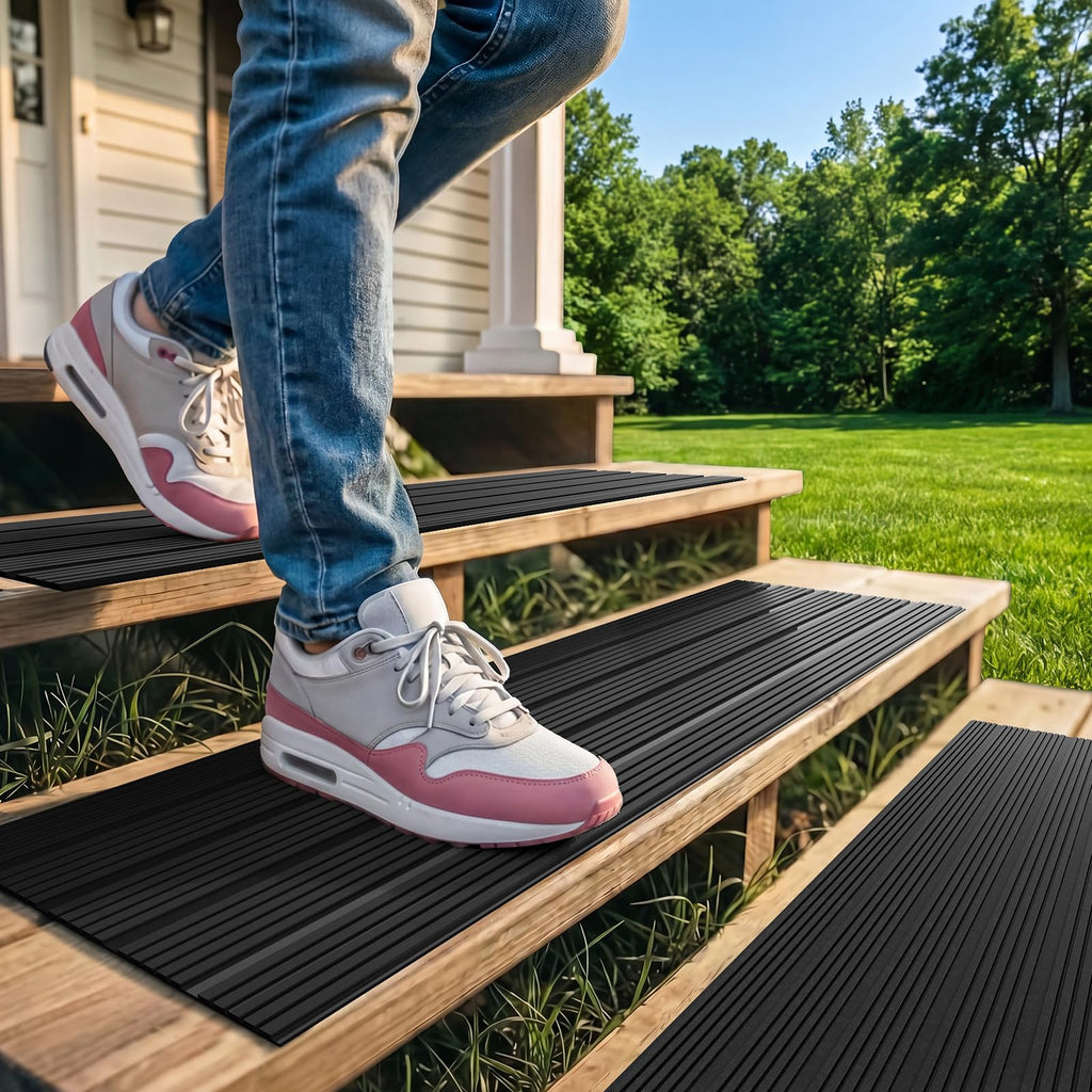 Non Slip All Weather PVC Stair Durable Outdoor Step Mats