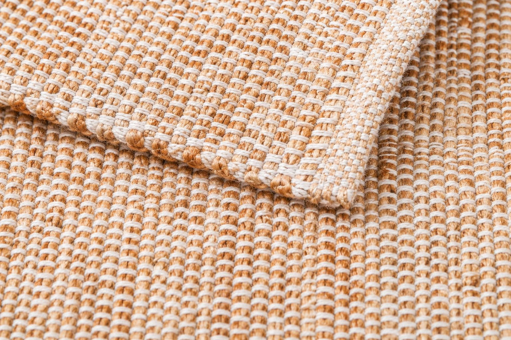 Handwoven Braided Boho Jute Round Farmhouse Area Rug