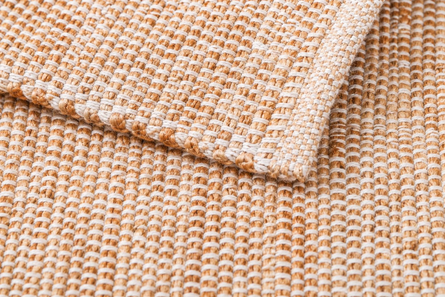 Handwoven Braided Boho Jute Round Farmhouse Area Rug