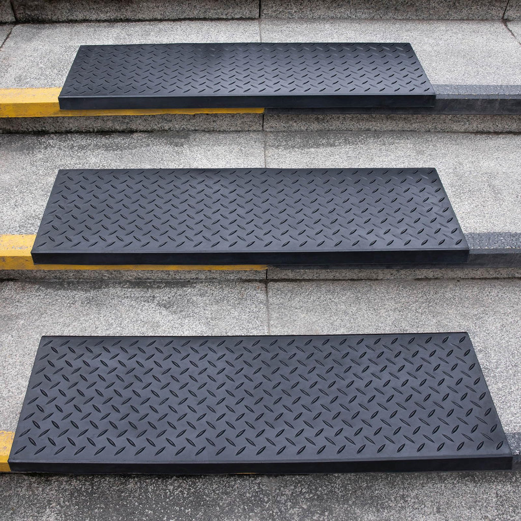 Non Slip Rubber Indoor Outdoor Stair Step Protection Mats