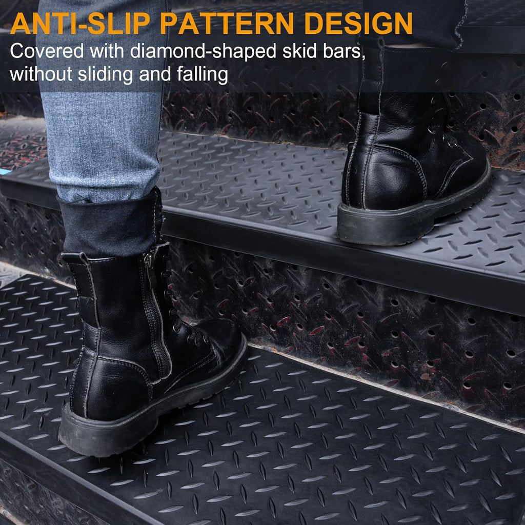 Non Slip Rubber Indoor Outdoor Stair Step Protection Mats