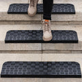 Non Slip Rubber Stair Treads Indoor Outdoor Step Mats