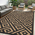Foldable Reversible 6x9 Waterproof Plastic Outdoor Rug