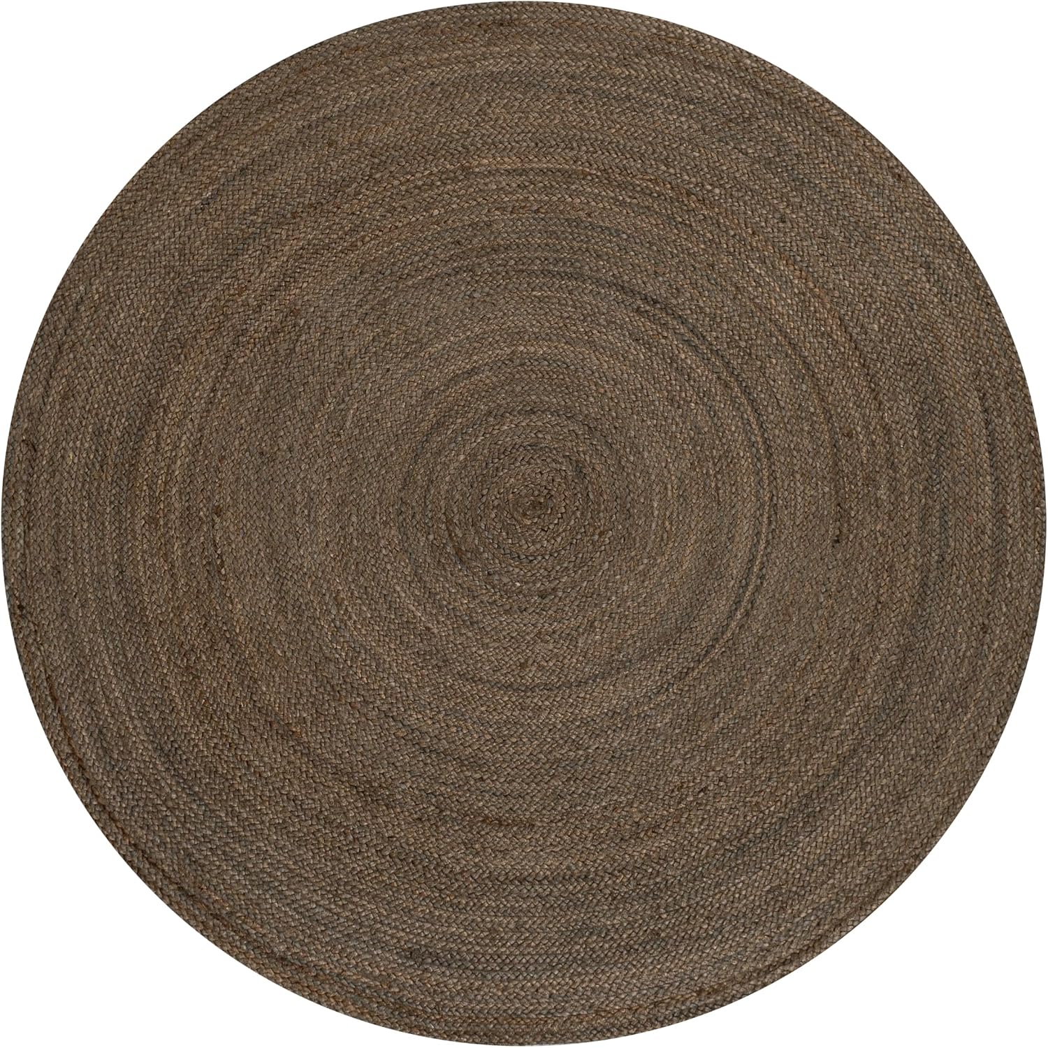 Coastal Braided Jute Round Pet Friendly Area Rug