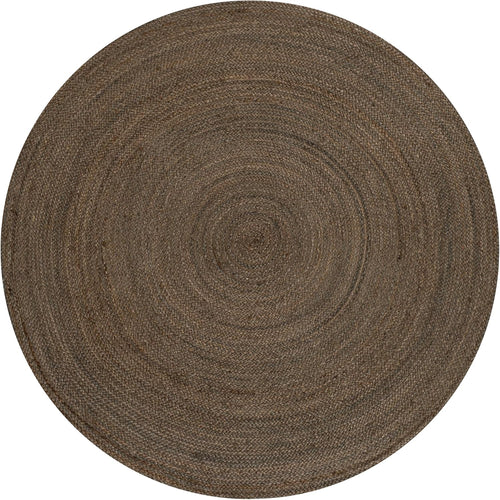Coastal Braided Jute Round Pet Friendly Area Rug