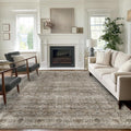 Vintage Boho 6x9 Washable Non Slip Low Pile Rug